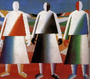 Women in the farm Kasimir Malevich